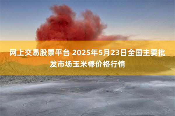 网上交易股票平台 2025年5月23日全国主要批发市场玉米棒价格行情